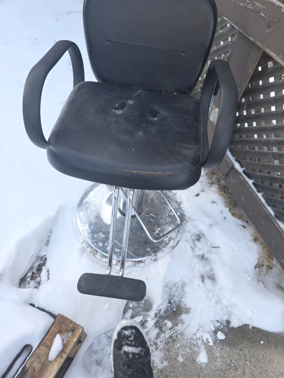 Hairdresser chair - photo 3