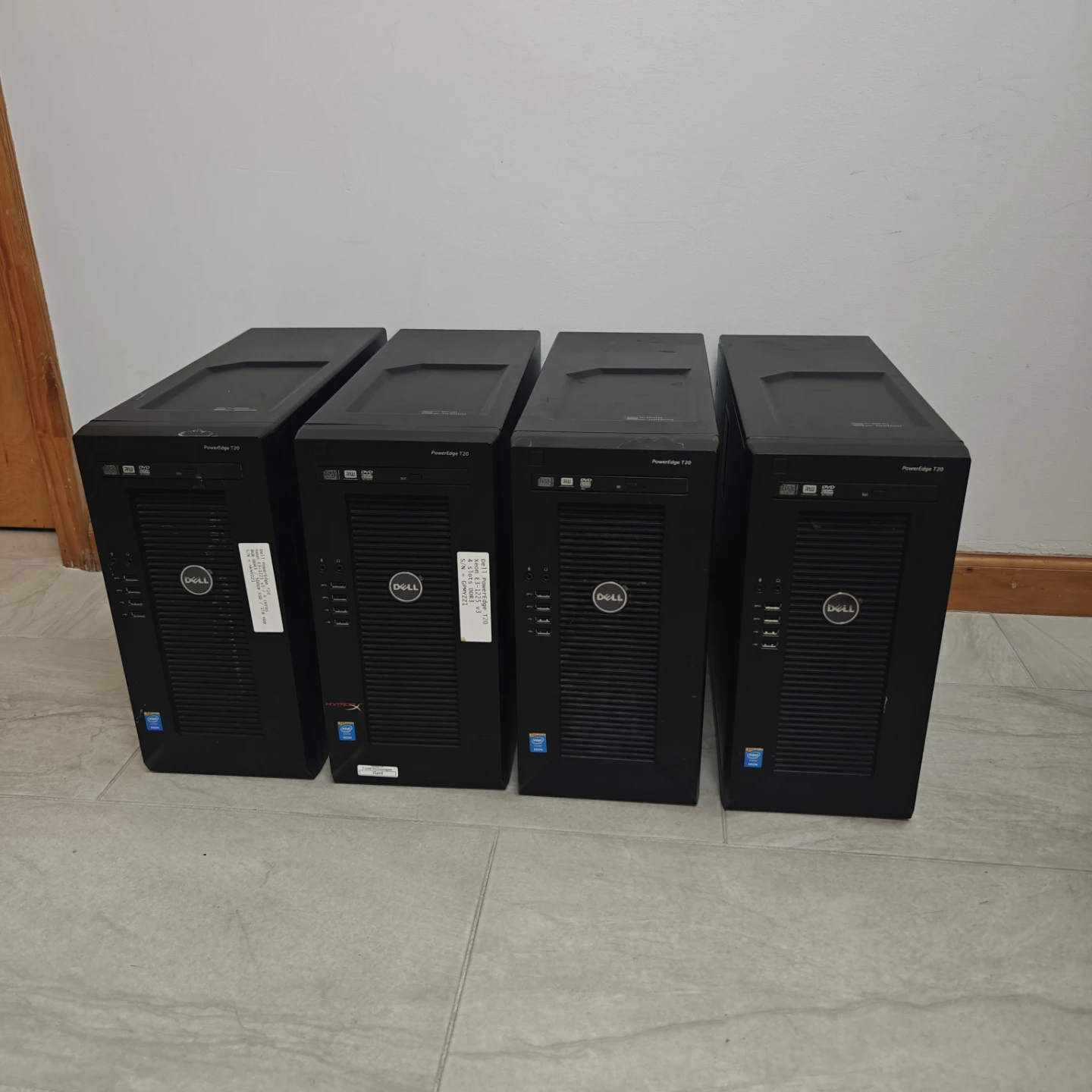 Servers + RAM + HDDs