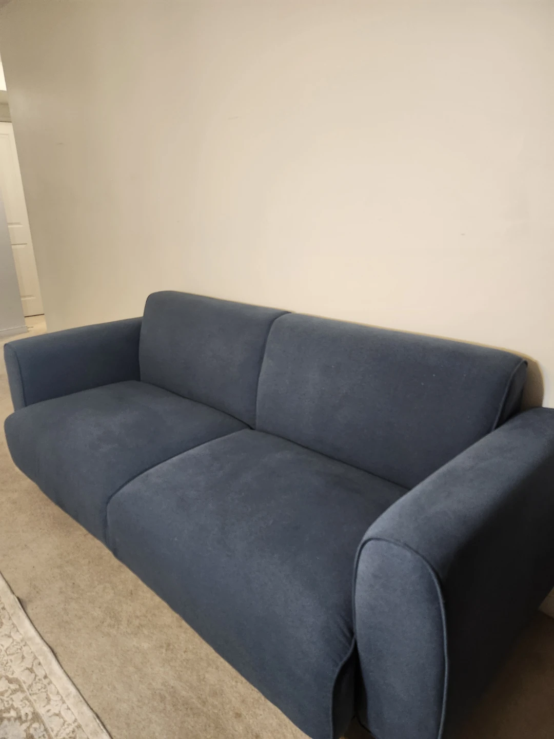 Like New 3-Seater Sofa Blue - photo 5