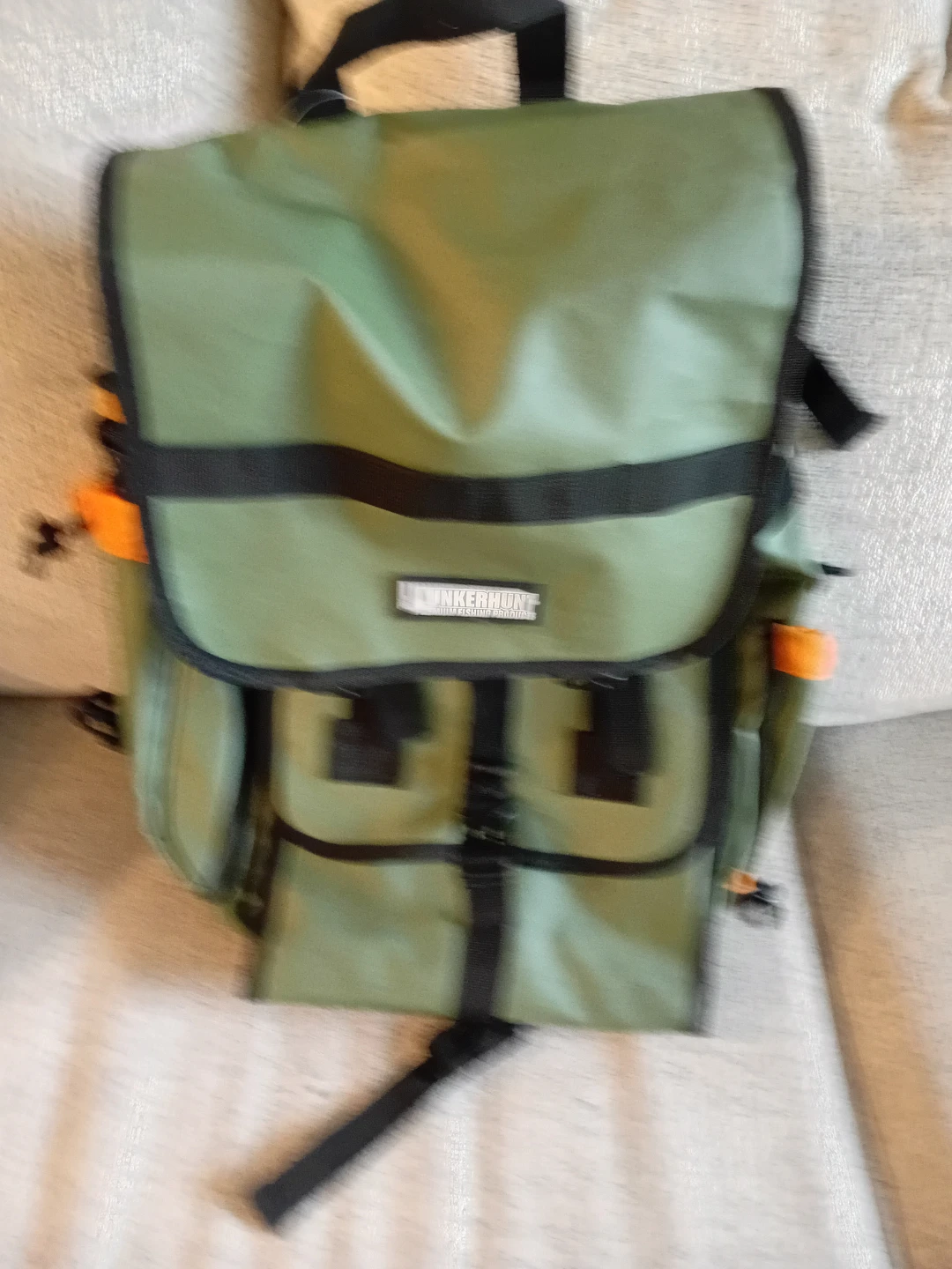 Green & Orange Backpack