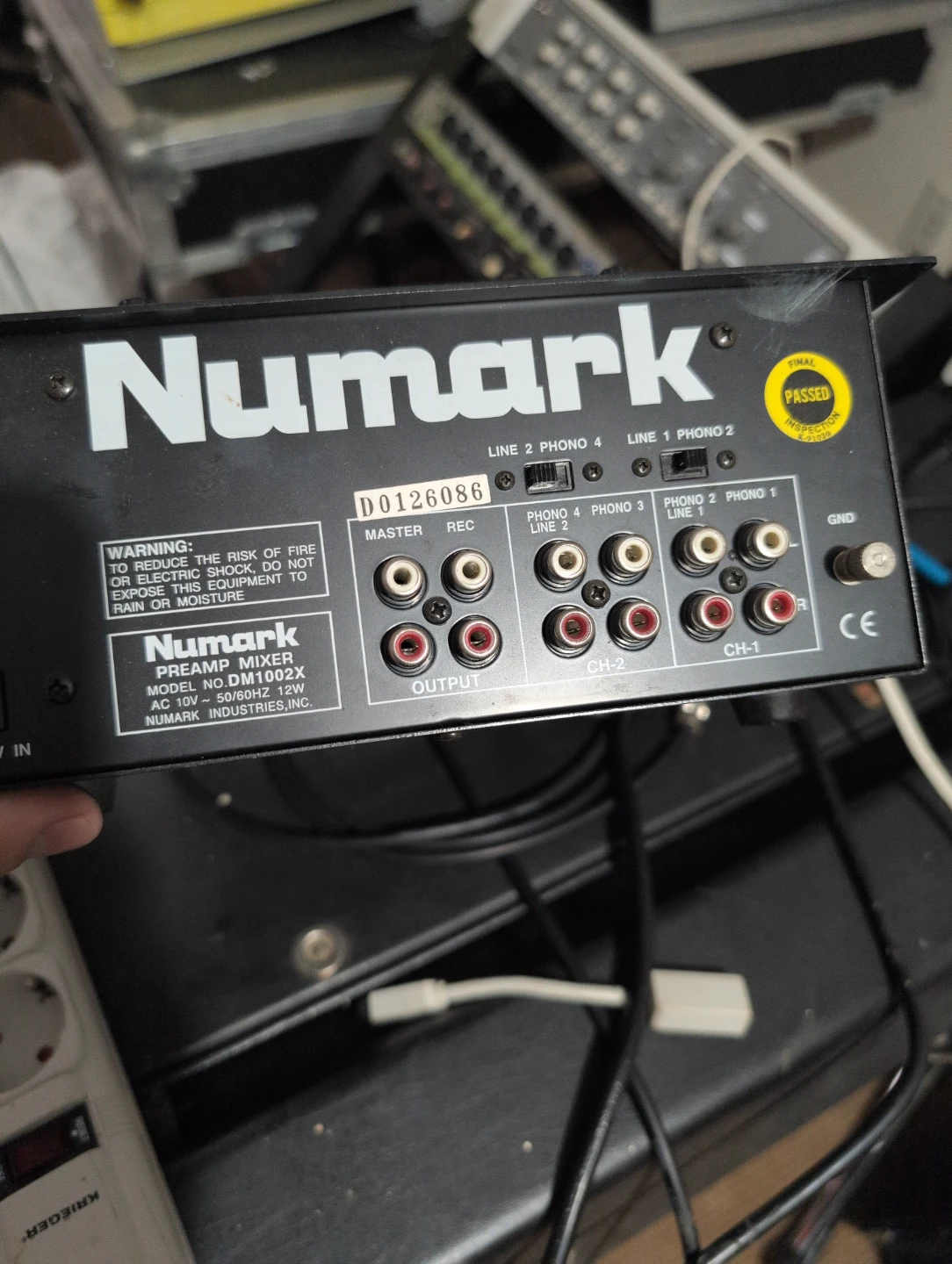 Numark DM1002X DJ Mixer - photo 3
