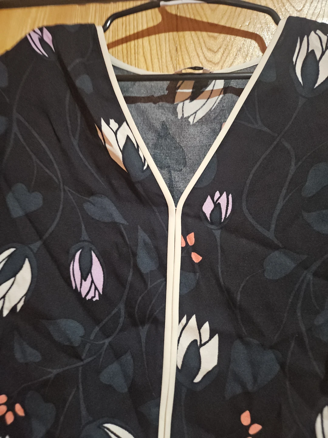 Kate Spade New York Floral V-Neck Blouse - photo 2
