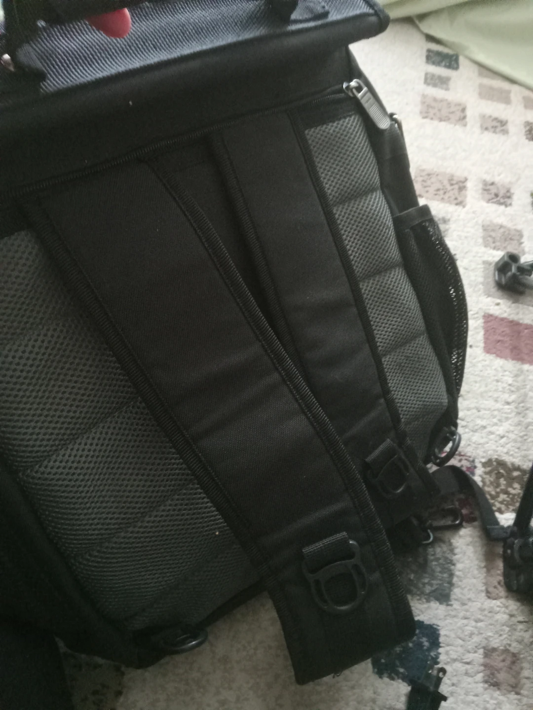 Black Messenger Bag with Dinosaur Logo - photo 2