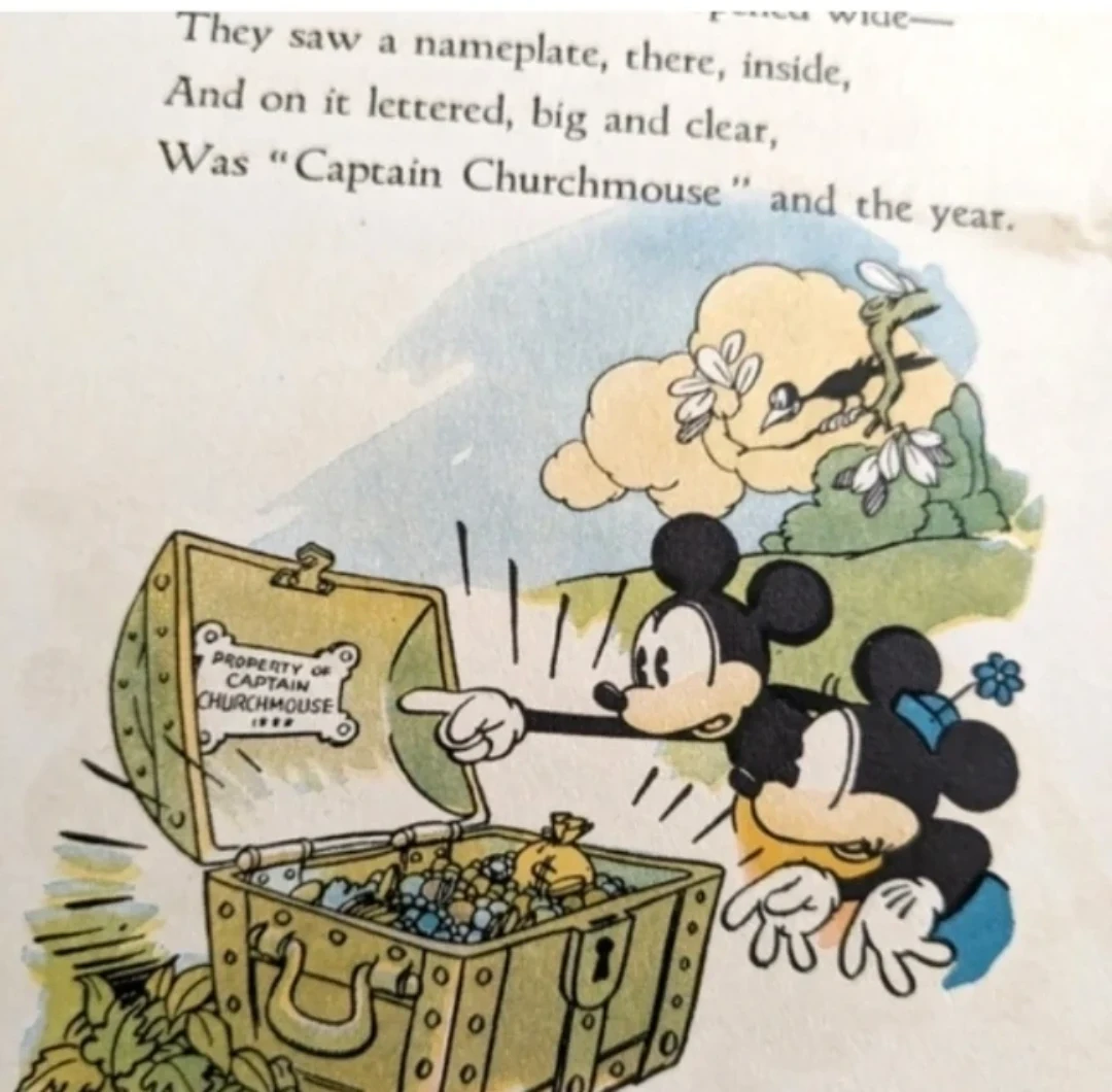 Walt Disney's 1932 Book The Adventures of Mickey Mouse rare find - photo 3