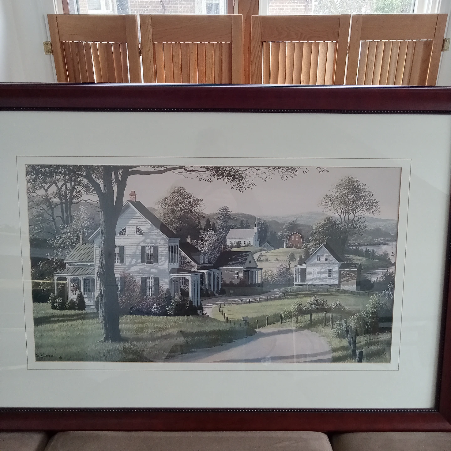 Large size Bill Saunders Framed Print 44 x 30 - photo 3