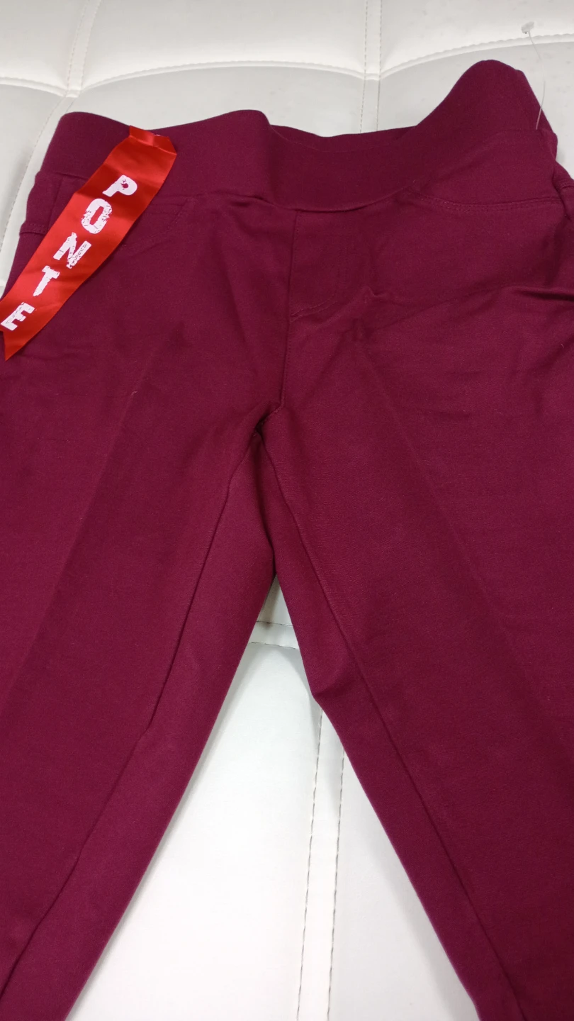 MAZE Collection Ponte Pants - Burgundy - photo 5
