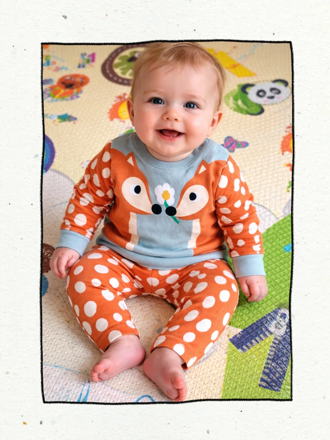 Stella McCartney Kids deer-print tracksuit set