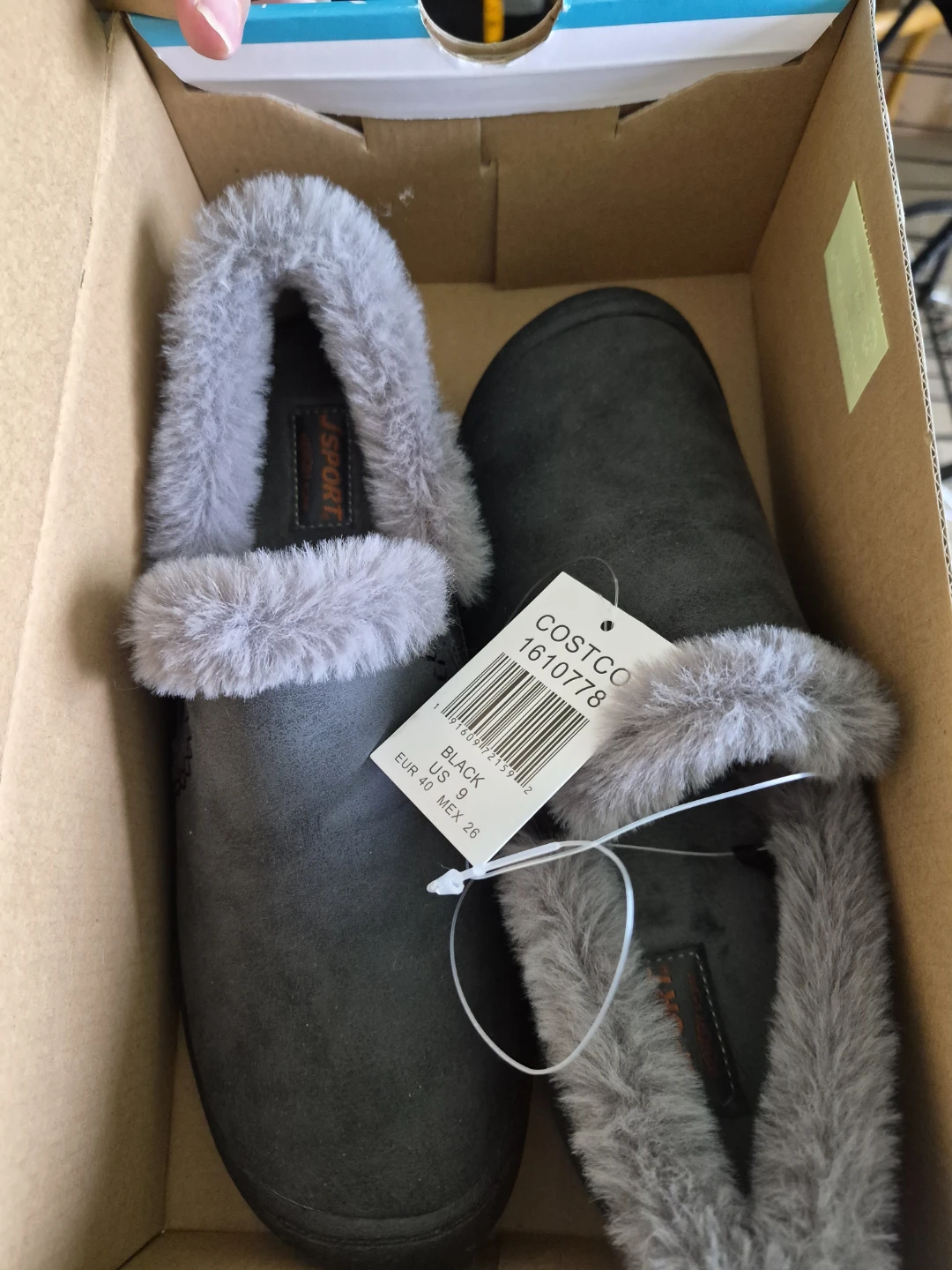 J/Sport Women's Willa Slippers - Black, Size 9