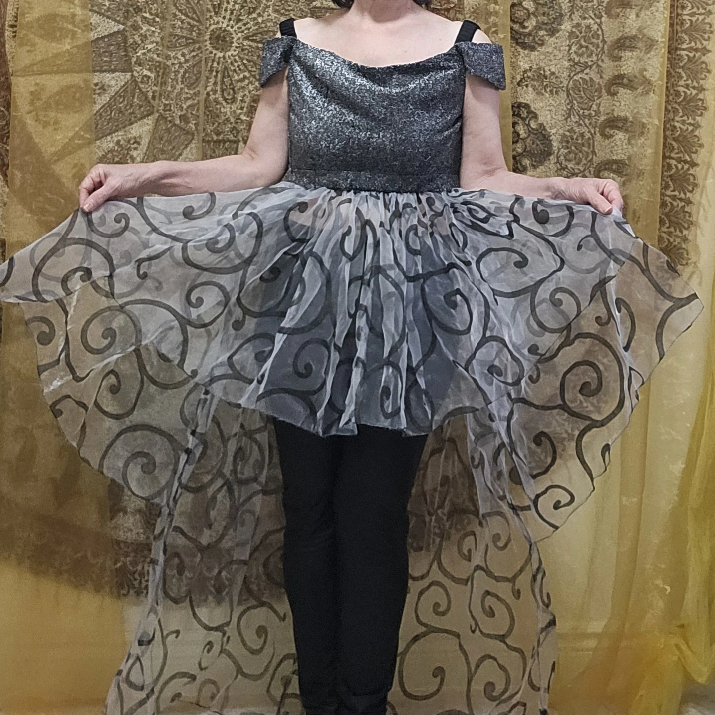 Sparkly Corset High-Low Tulle Skirt Dress  🌱Medium - photo 4