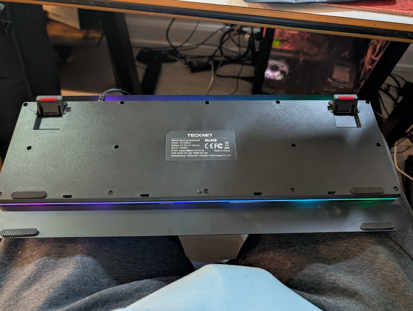 TeckNet TK-KB002 RGB Wired Gaming Keyboard - photo 2