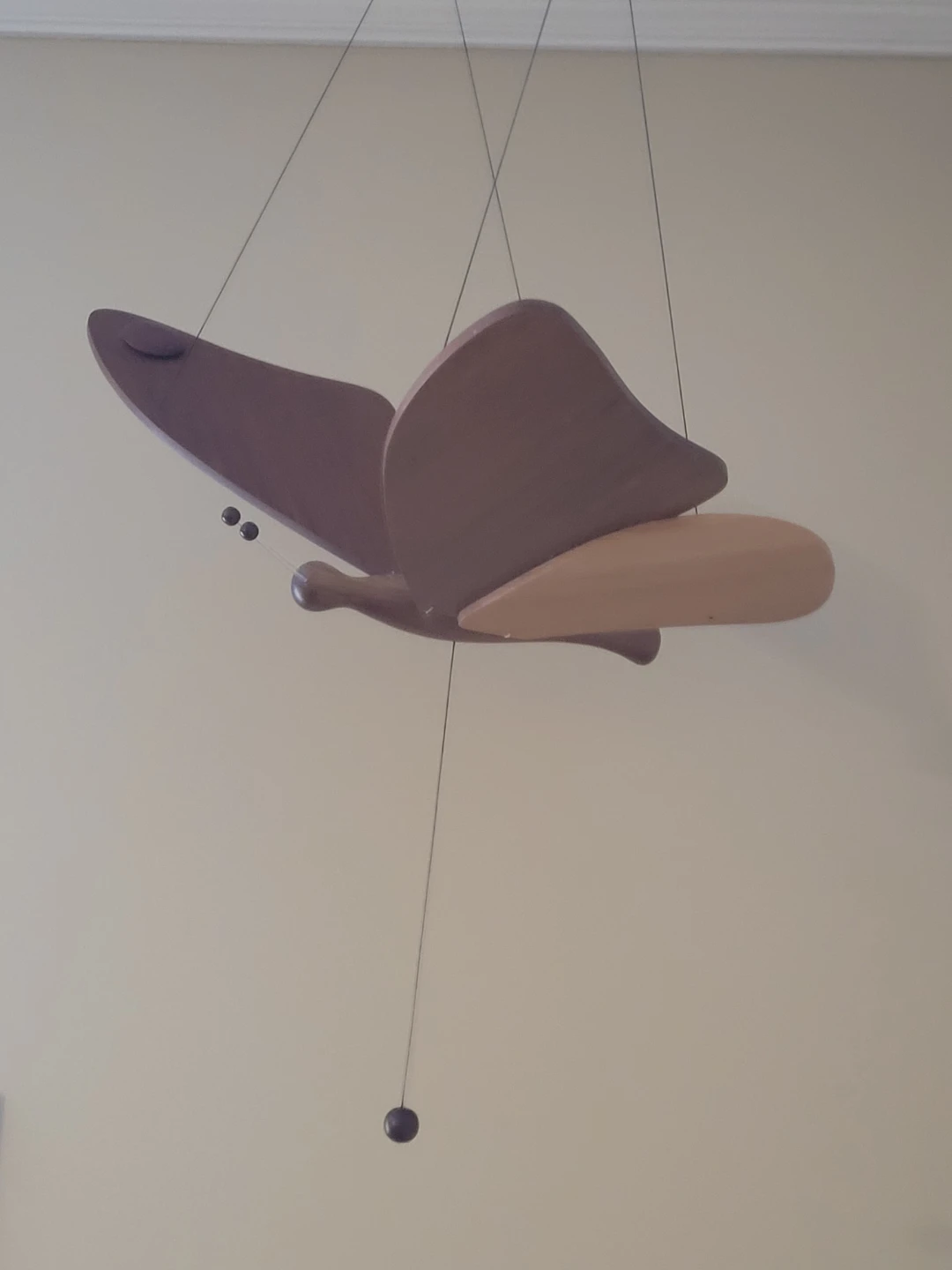 Wooden Butterfly Mobile