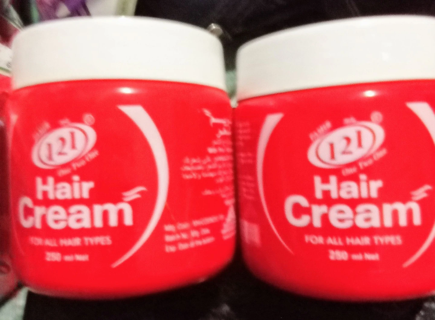 121 Hair Cream for All Hair Types - 250ml (Set of 2)