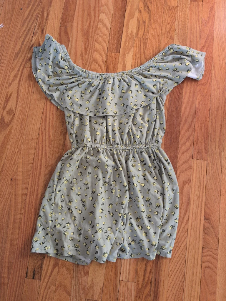 Floral Off-the-Shoulder Dress