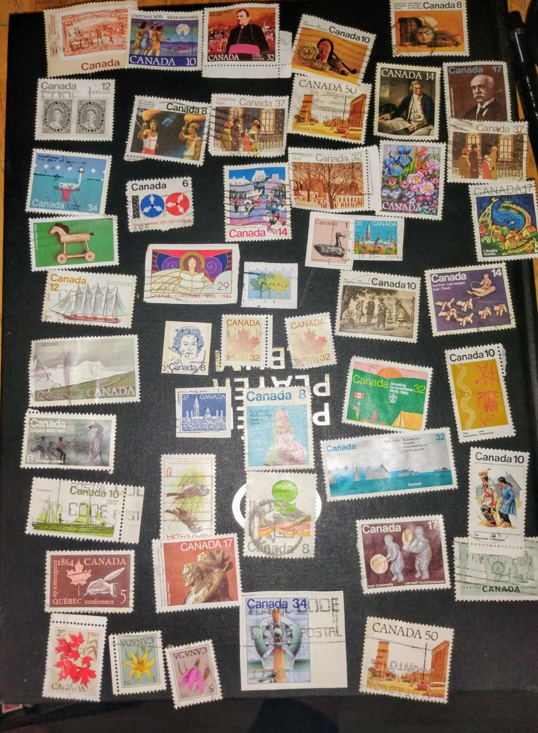 Collection of Canada Postage Stamps
