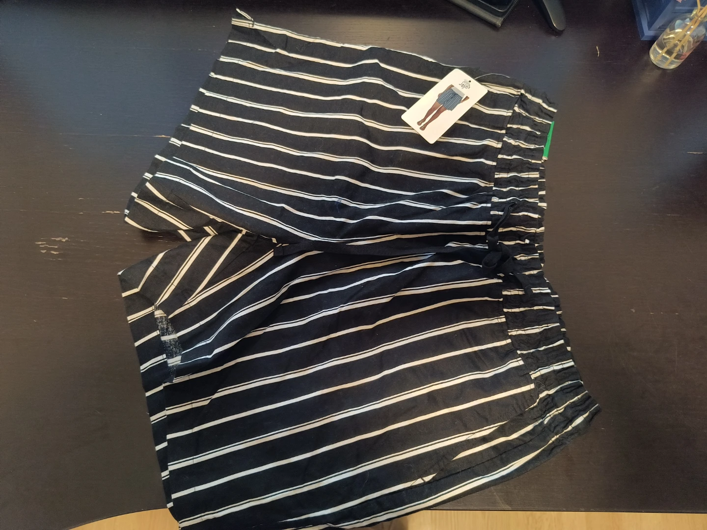 Striped Pajama Shorts