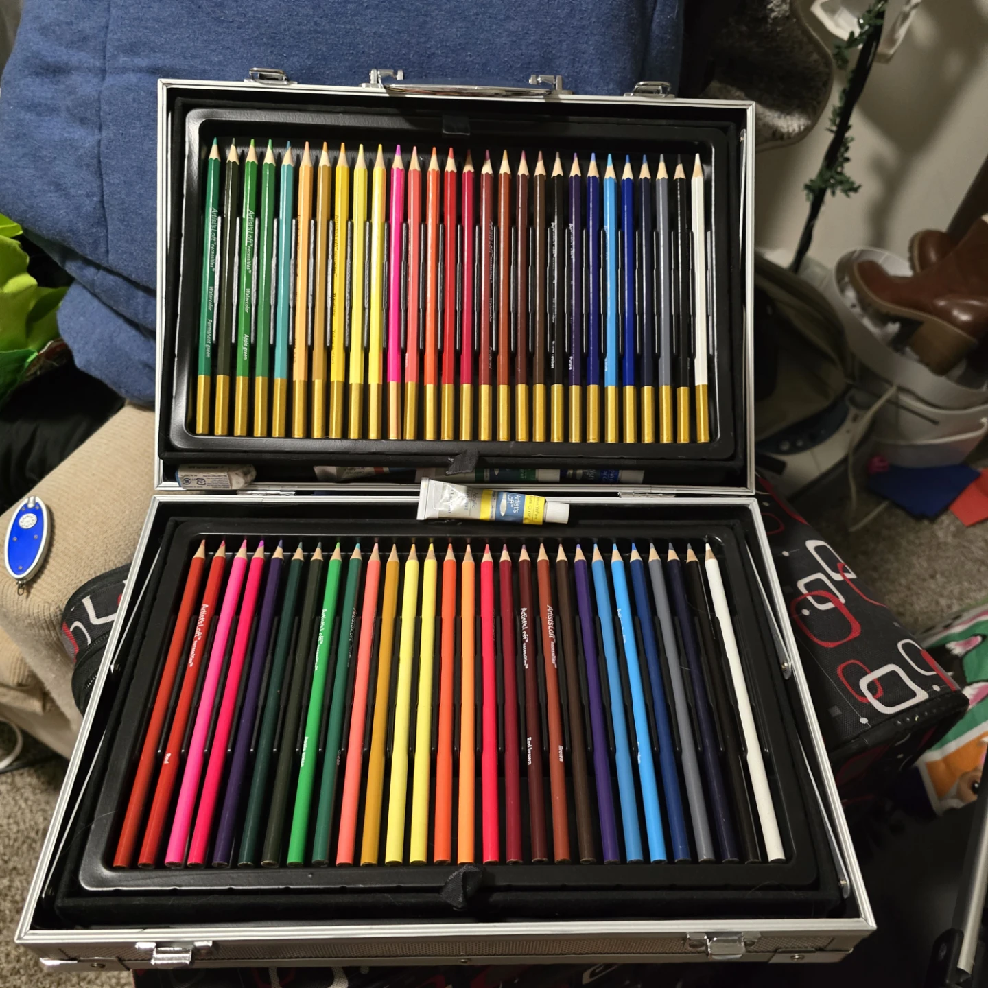 Colour Pencil Set in Aluminium Case - photo 2