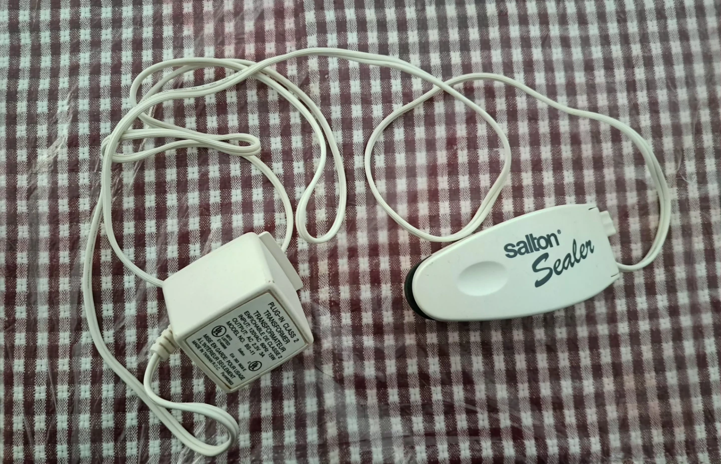 Salton Sealer Food Bag Sealer with Transformer