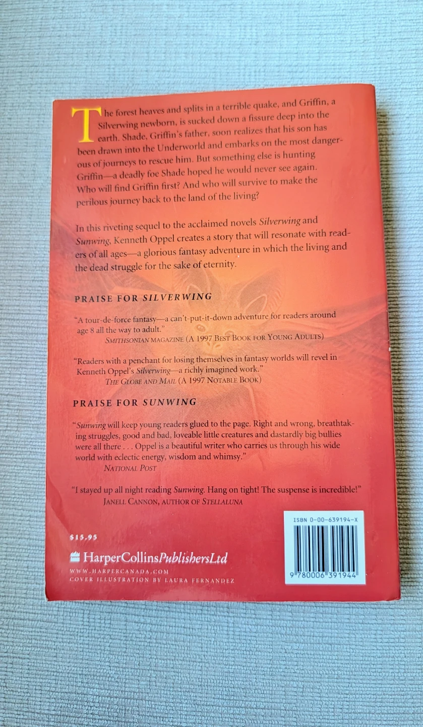 Firewing by Kenneth Oppel  Book - photo 2