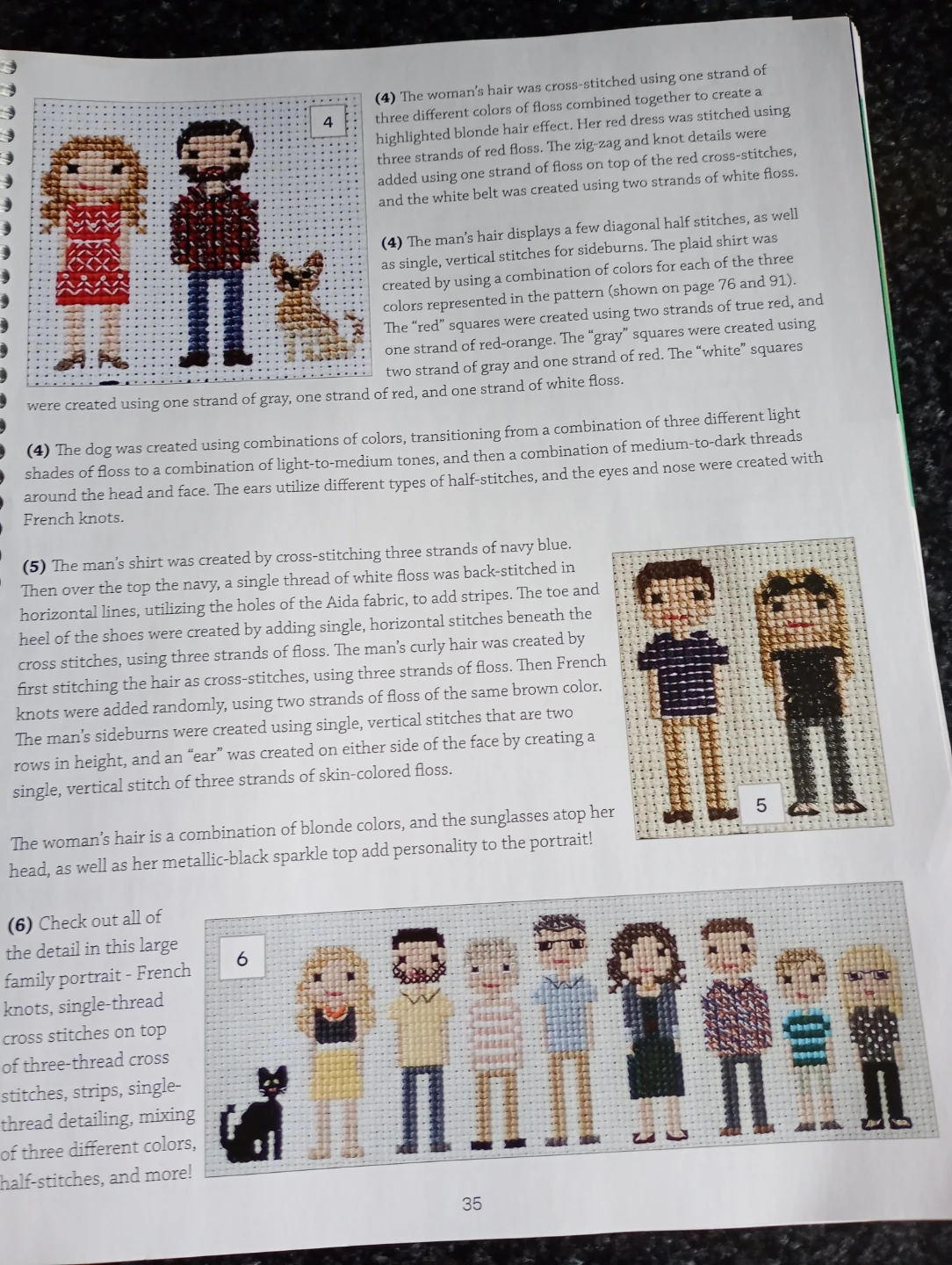 Stitch People Cross Stitch Book and Supplies - photo 2