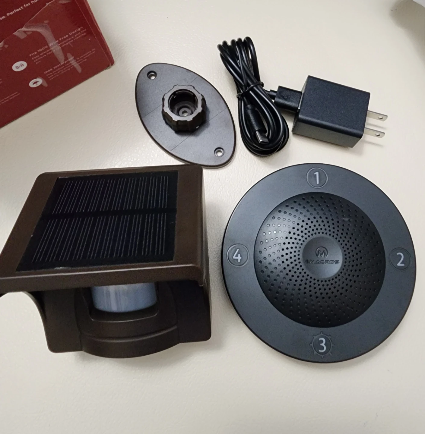 eMACROS Solar Driveway Alarm System