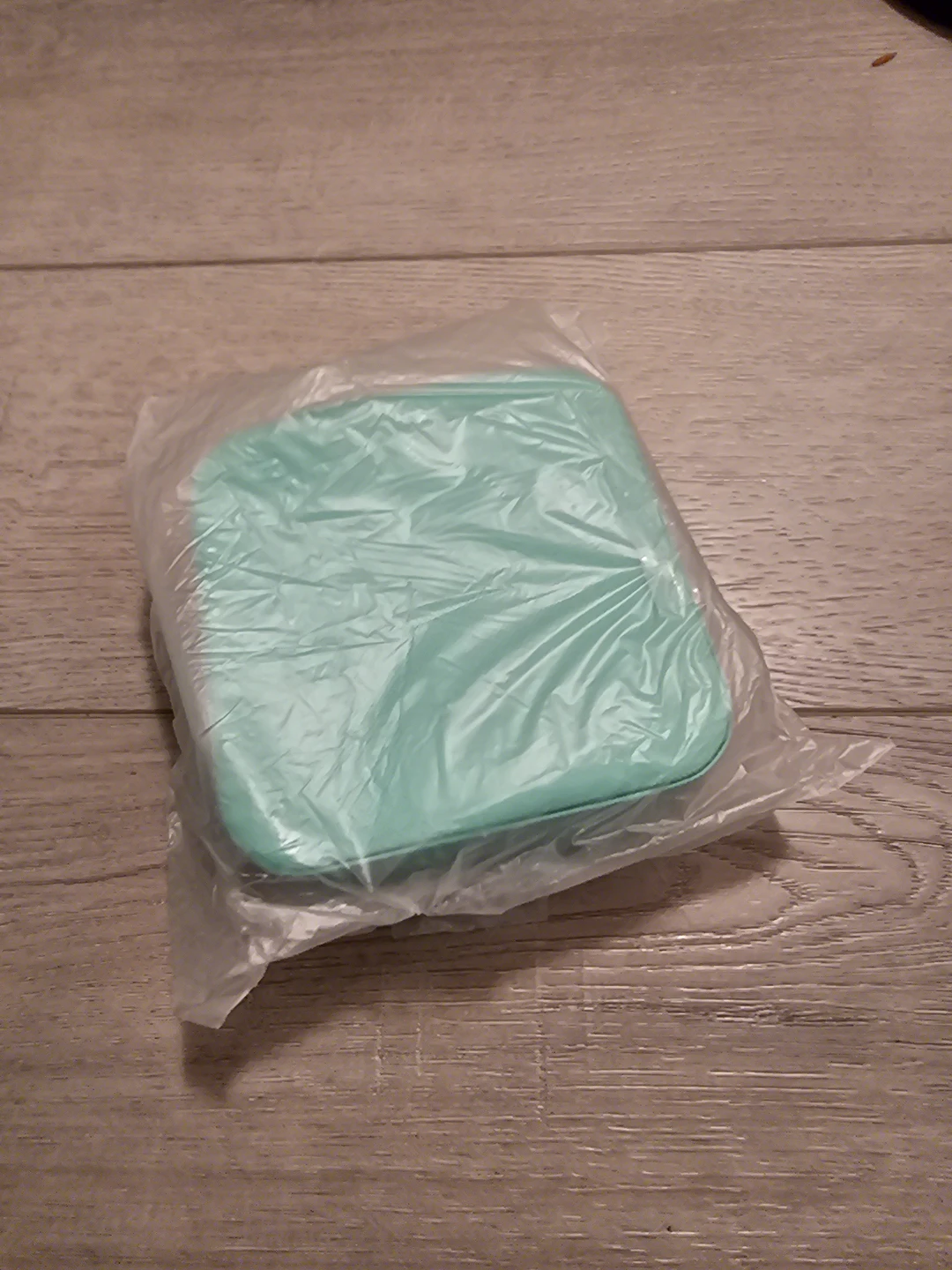 Small Teal Jewelry Case