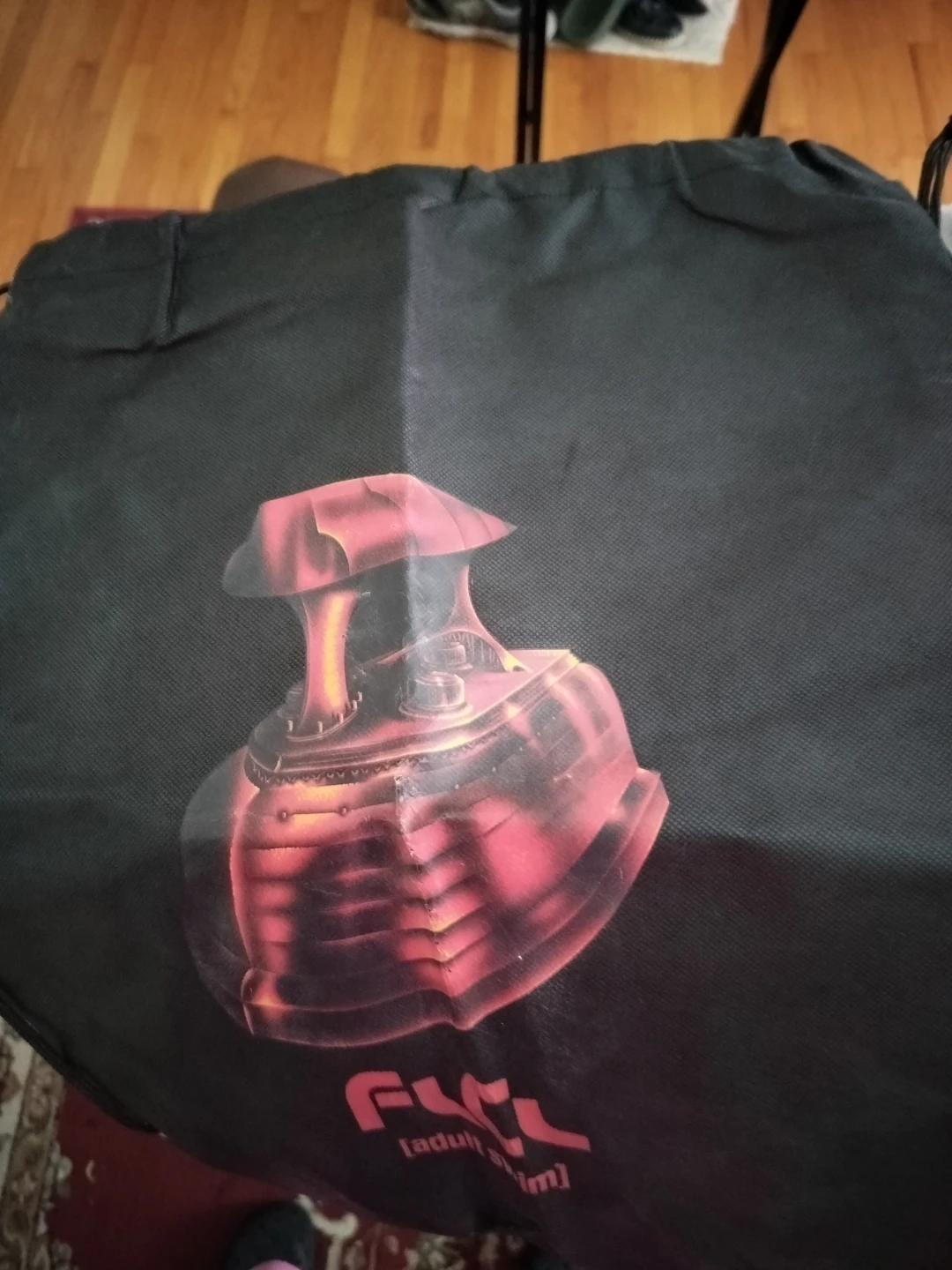 FLCL Adult Swim Drawstring Bag
