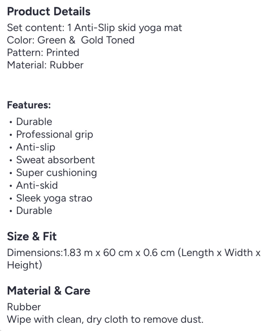 Eco-friendly Anti-Slip Yoga Mat with Strap - photo 5