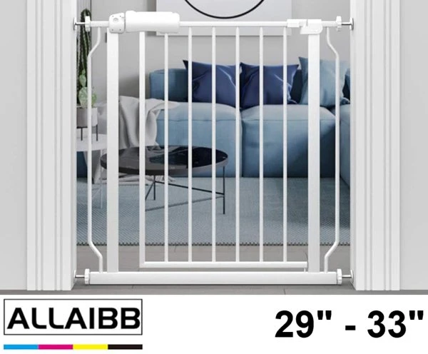 🚪👣 Baby Gate Walk Through Pressure Mount ✨🛡️