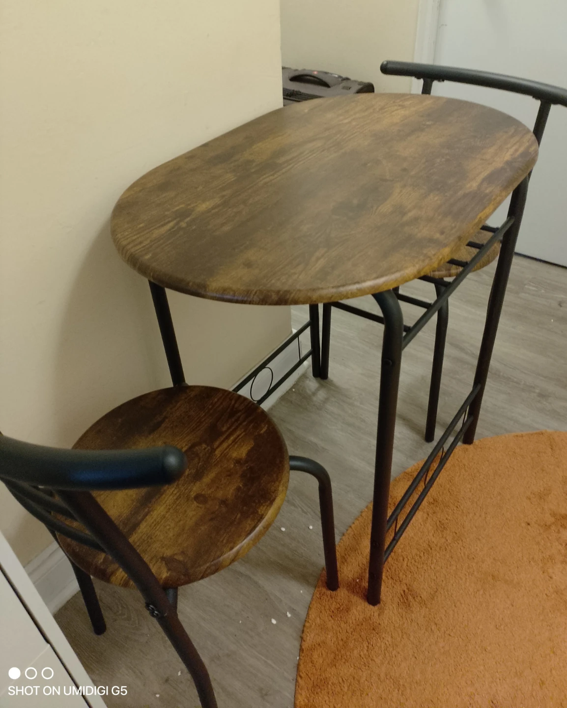 Compact Table and 2 Stools Set - photo 5