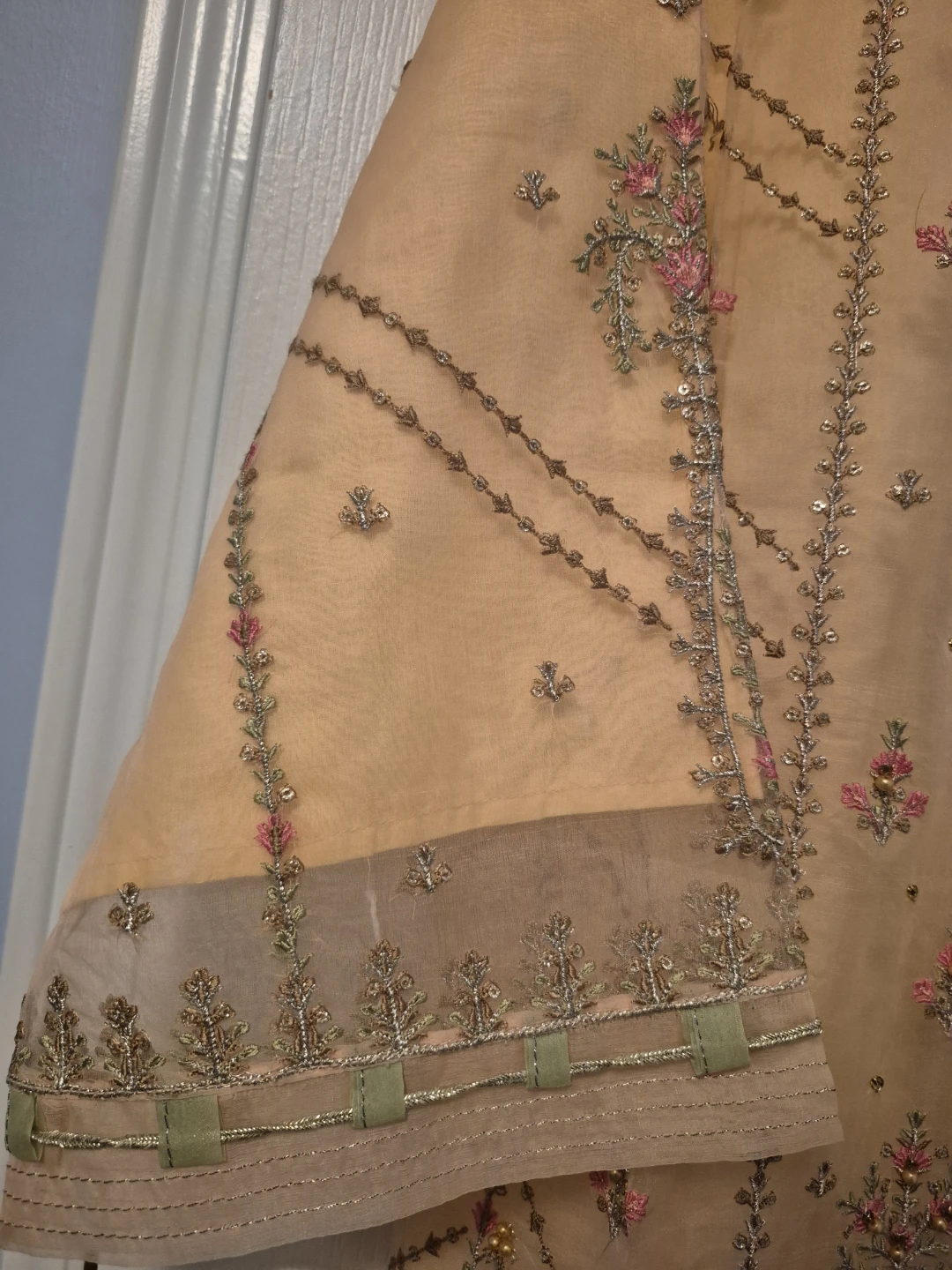 Bin Saeed embroidered lawn dress with dupatta - photo 4