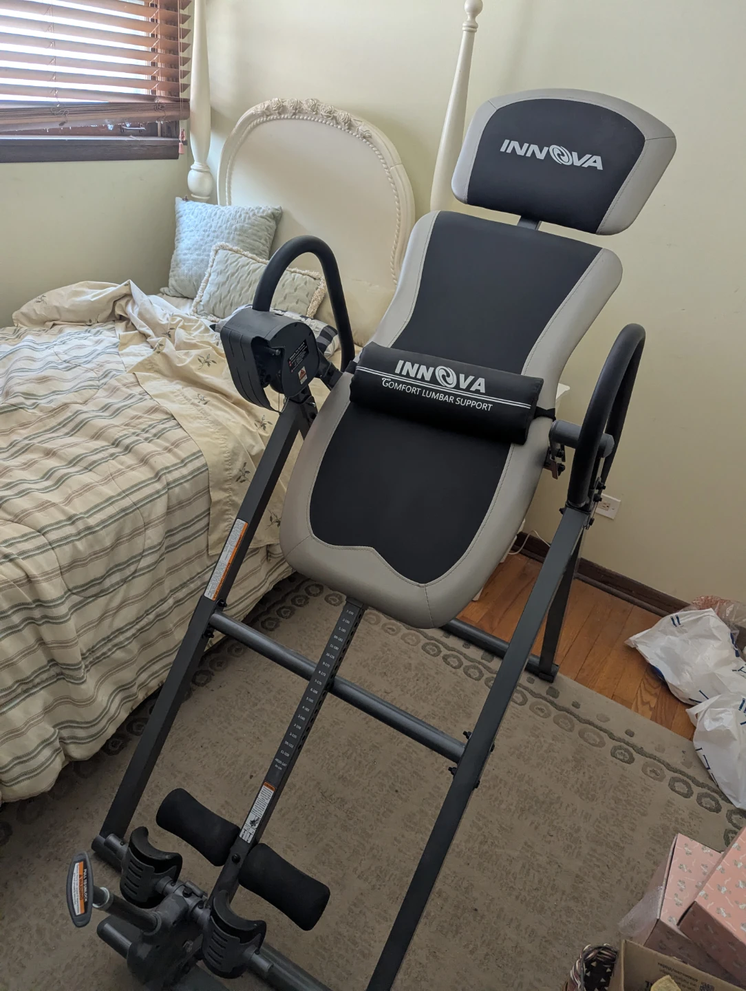 Innova Inversion Table with Comfort Lumbar Support