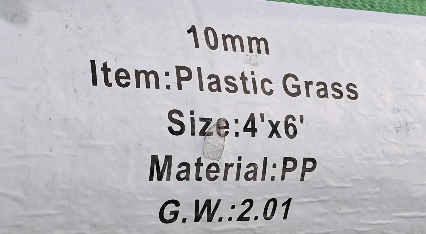 Pet friendly Artificial Grass Turf 4'x6' - 10mm PP - photo 2