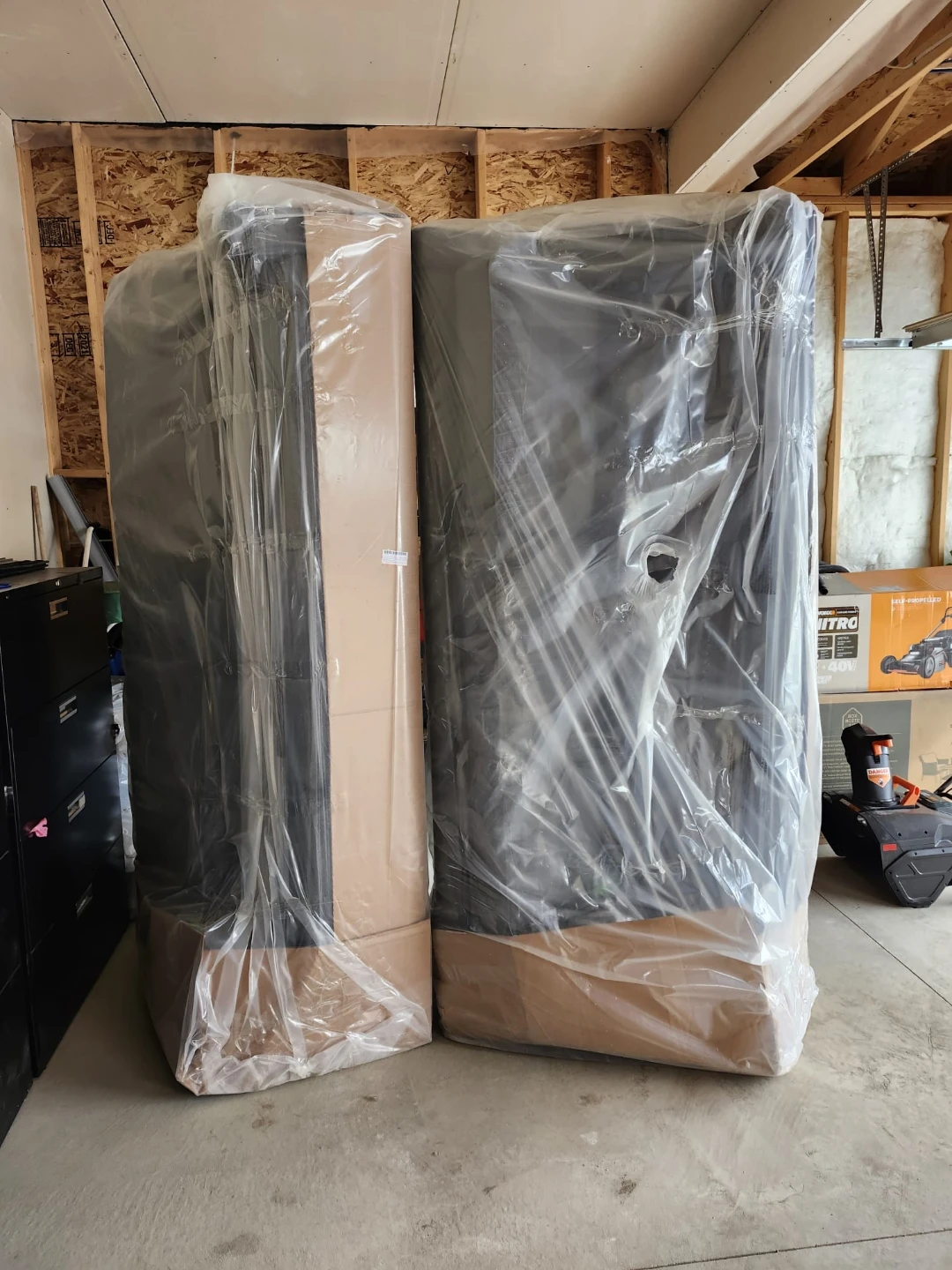 3 Modern Gray 3-Seater Sofas – Great Condition - photo 2