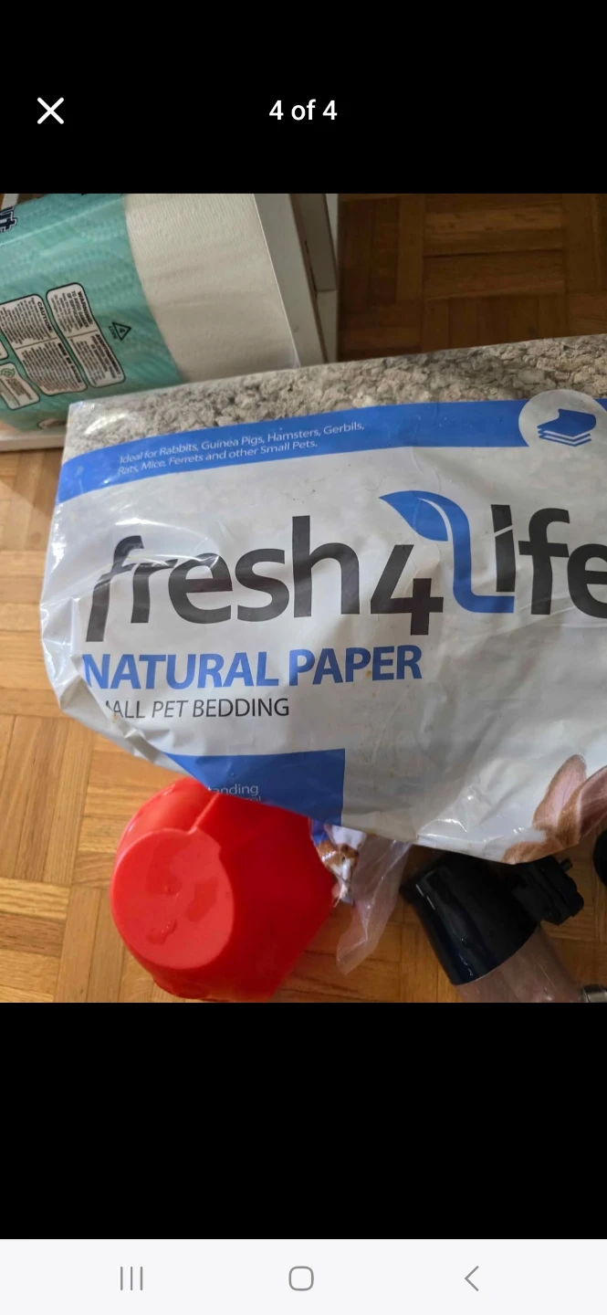 Fresh 4 Life Natural Paper Small Pet Bedding and Accessories - photo 3
