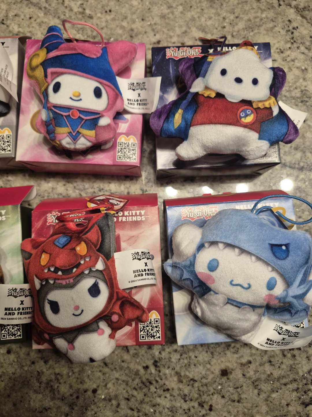 Hello Kitty and Friends x Yu-Gi-Oh! McDonlads Plush Toys - photo 4