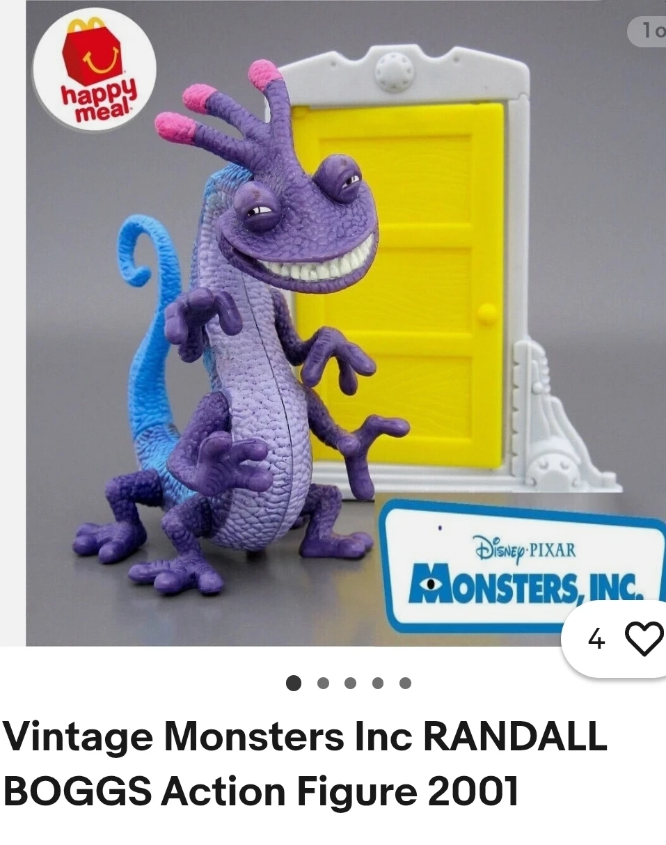 Monsters Inc Randall Boggs Action Figure 2001