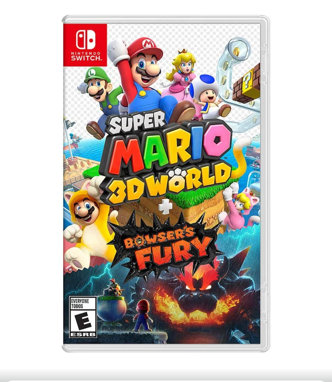 Nintendo Switch Super Mario 3D World + Bowser's Fury Game 🌱