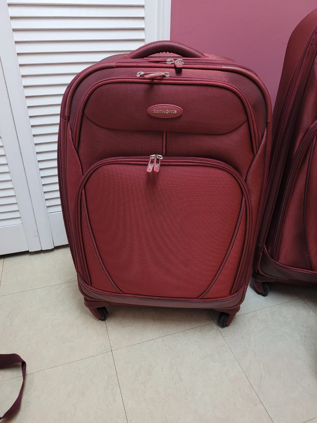Samsonite Luggage Set - Burgundy - photo 4