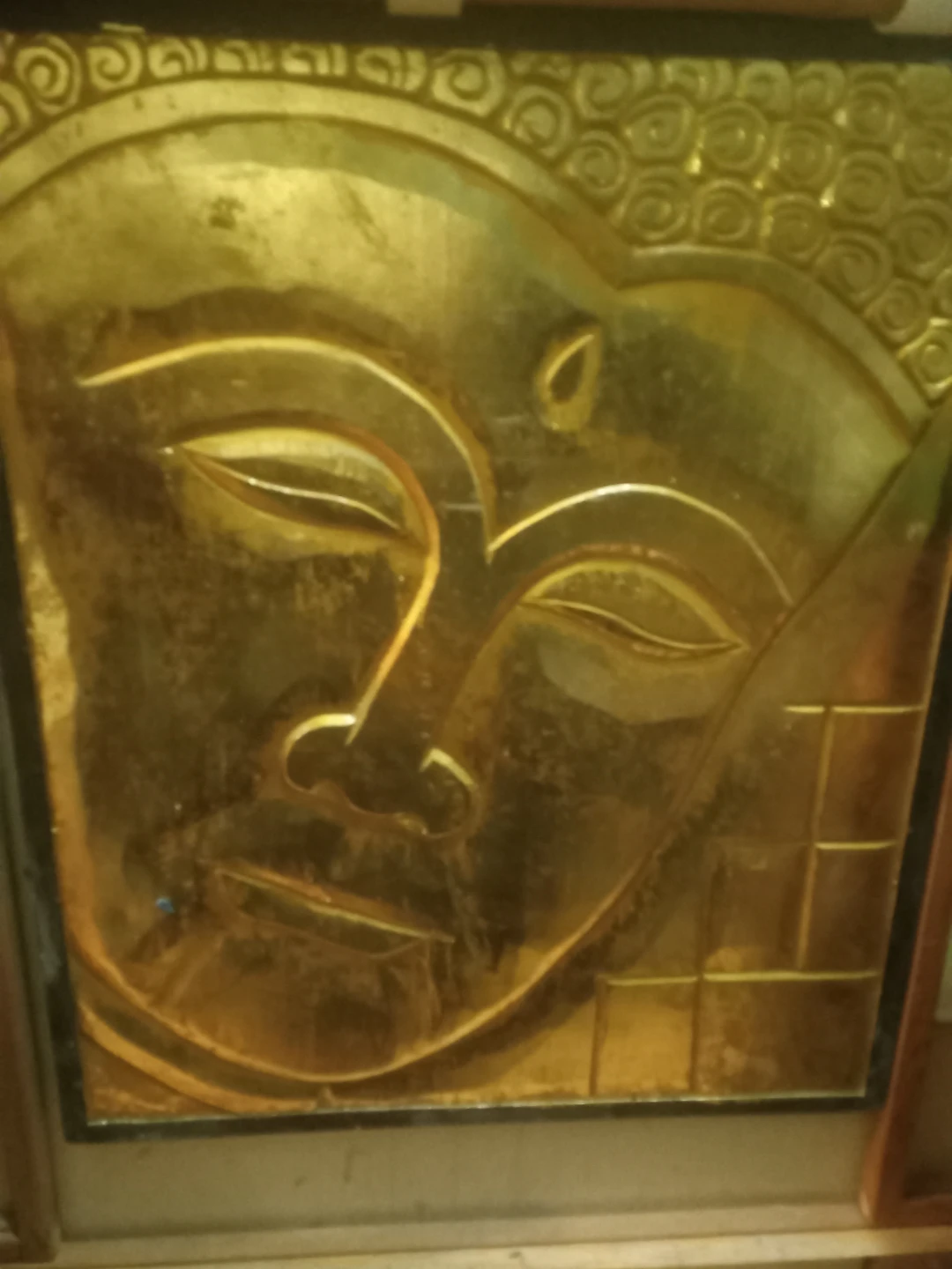 Golden Buddha Wall Art