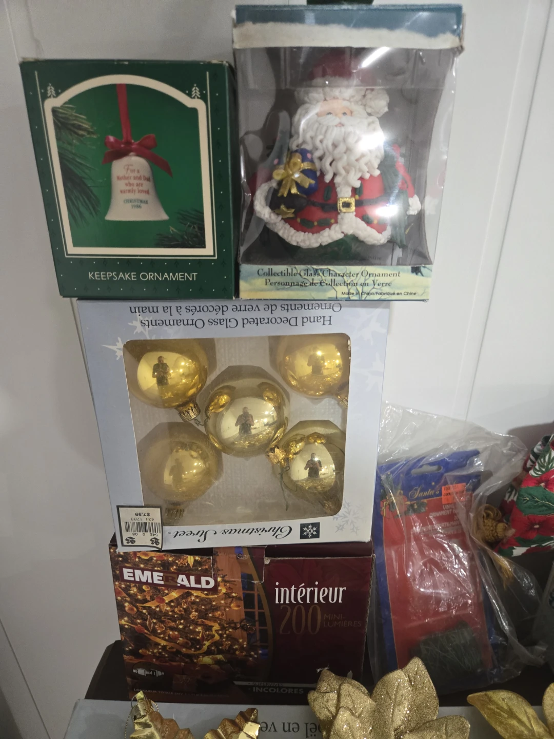 Christmas Decorations, ornaments,  runners, lights etc - photo 2
