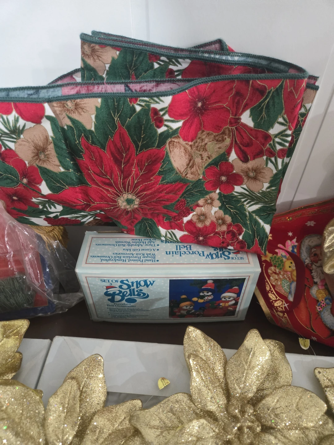 Christmas Decorations, ornaments,  runners, lights etc - photo 5
