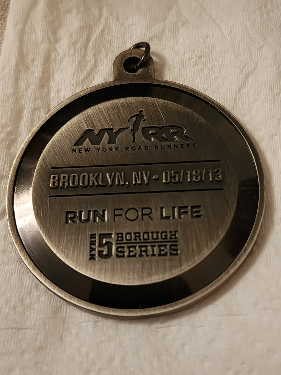 NYRR Brooklyn Half Marathon 2013 Medal - photo 2