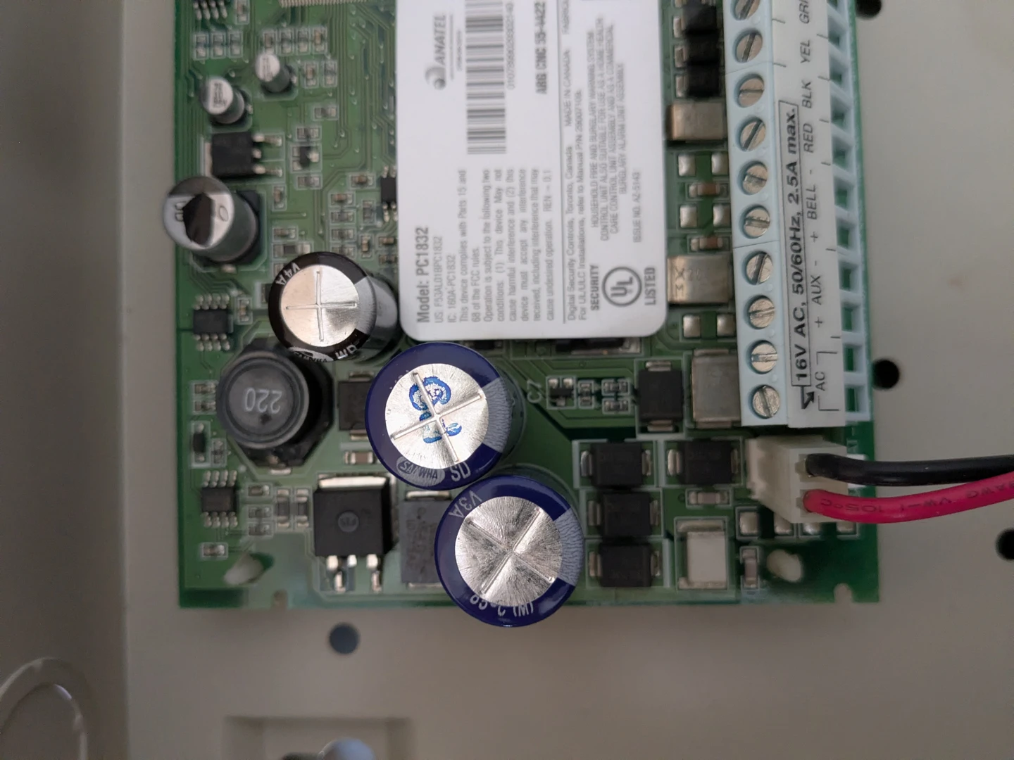 DSC PC1832 Control Panel - photo 3