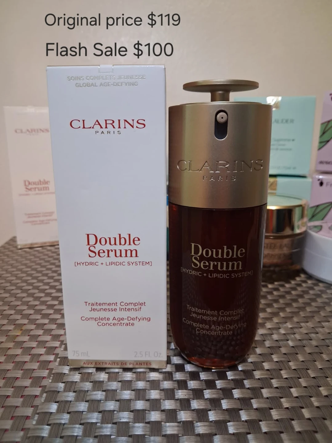 Clarins Double Serum Complete Age-Defying Concentrate - 75ml - photo 2