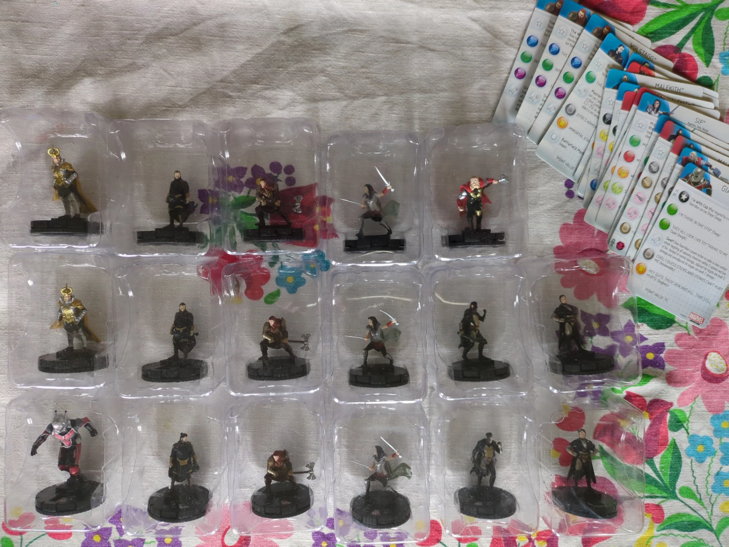 Heroclix Figures Lot - Marvel & DC Comics