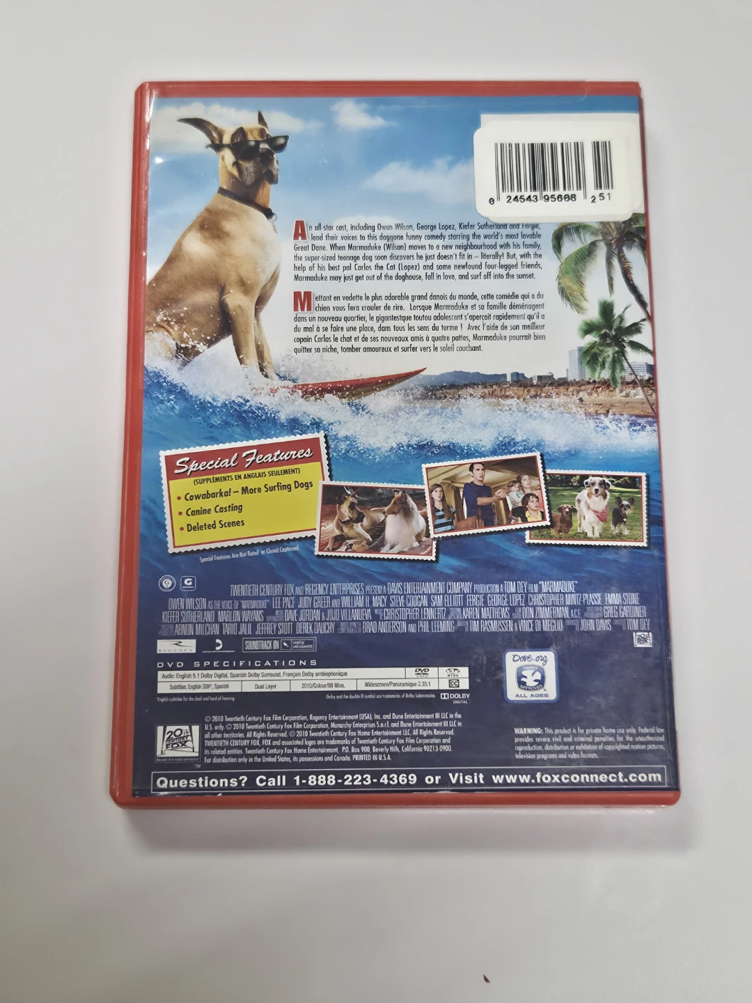 Marmaduke DVD - photo 2