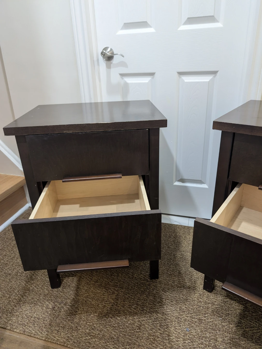 Dark Brown 3-Drawer Dresser (Set of 2) - photo 3