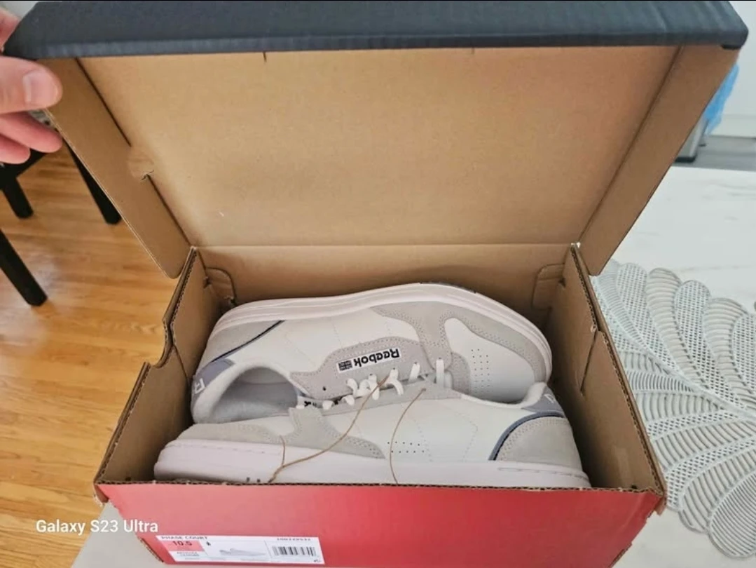 Reebok Phase Court Sneakers White/Grey - photo 3