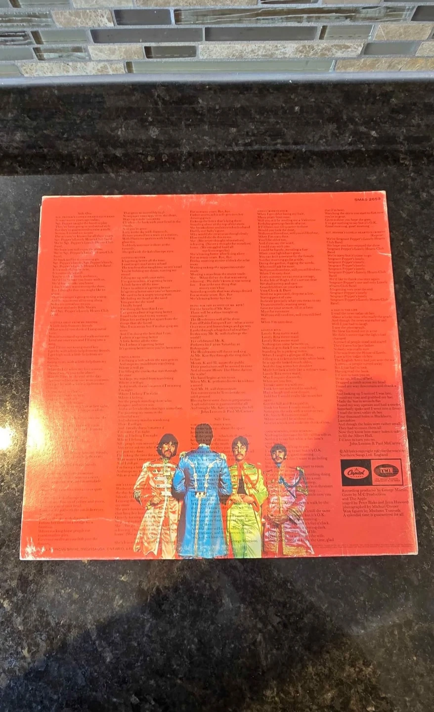 The Beatles Sgt. Pepper's Lonely Hearts Club Band Vinyl Record🌱 - photo 2