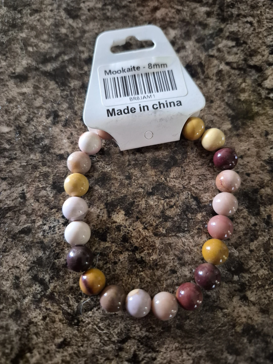 Mookaite Gemstone Jewellery Bracelet 8mm - photo 2